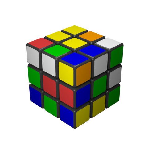 Animated Rubiks Cube